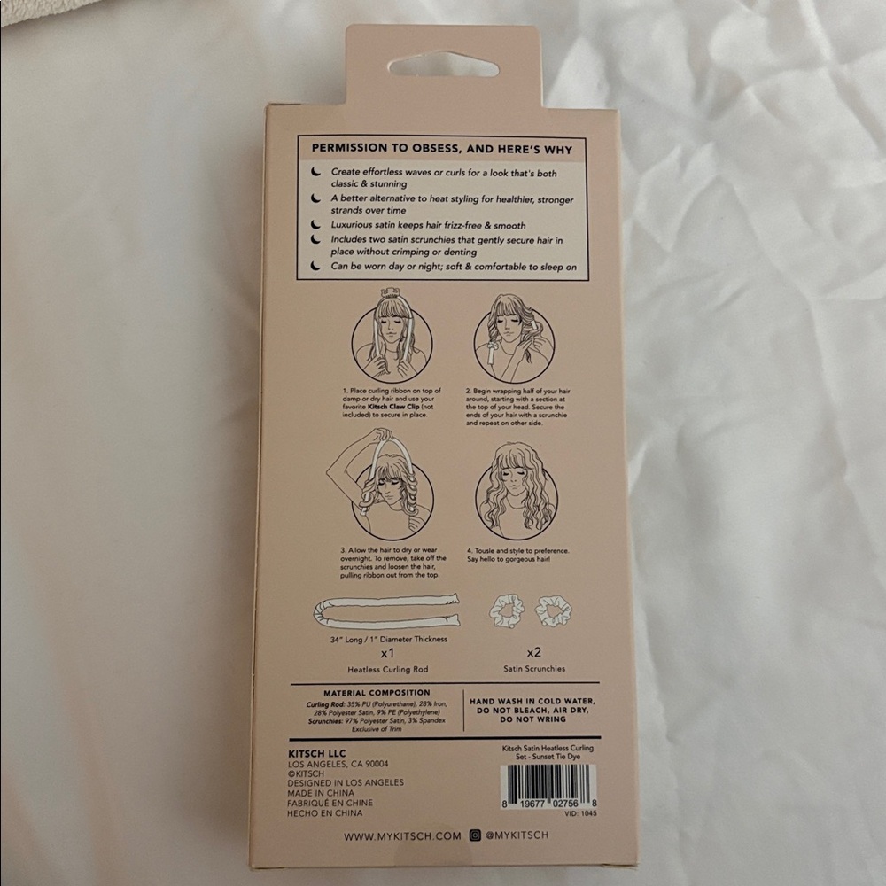 Kitsch Satin Heatless Curling Set - Picture 2 of 4